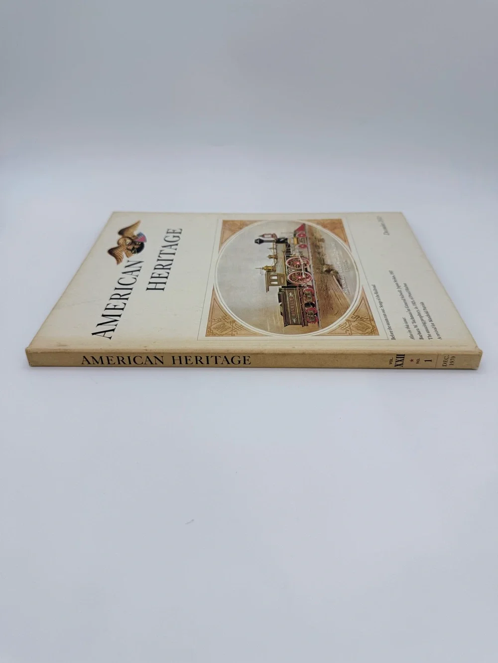 American Heritage December 1970 Vol. XXII No. 1 Illustrated Vintage